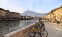 A bike ride through Grenoble