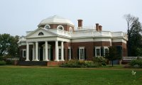 Thomas Jefferson's library at Monticello.