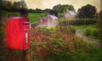 A soothing thunderstorm on the welsh countryside