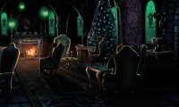 Christmas in the Slytherin Common Room