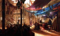 Fantasy/D&D town market