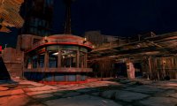 Nighttime at the Starlight Drive In- Fo4