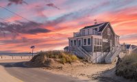 Sunrise at the beach