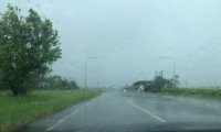 Driving in the rain