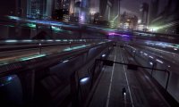 Cyberpunk Highway in Motion