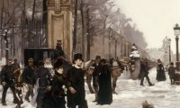 Victorian Street at Christmas