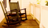 Front Porch in Summer