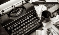 A Typewriter And a Good Cup of Coffee