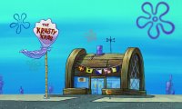 Have a Krabby Patty at the Krusty Krab!