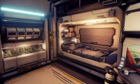 Sci-Fi City Sleeping Quarters