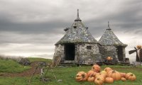 Hagrid's Hut in Fall