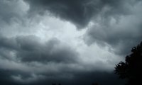 Thunderstorm on the mountain