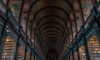 Reading in a Quiet Library