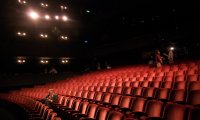 Backstage at a theater