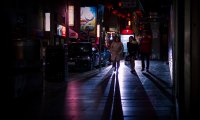 Cyberpunk China Town at Night